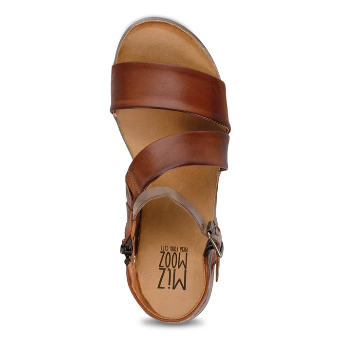 Miz Mooz MEADOW Sandal in Brandy