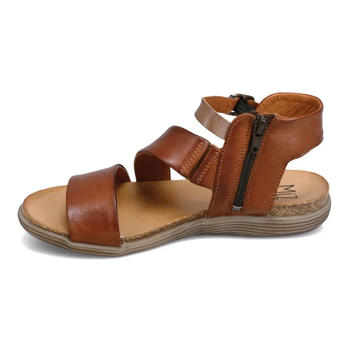 Miz Mooz MEADOW Sandal in Brandy