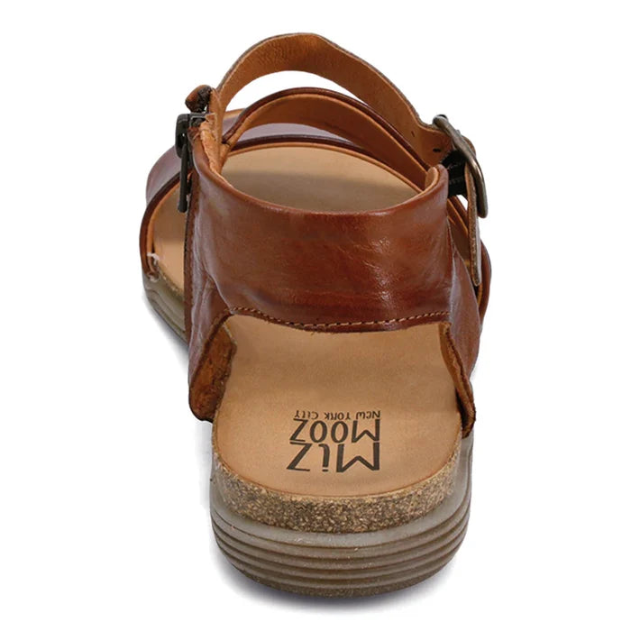 Miz Mooz MEADOW Sandal in Brandy