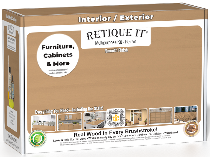 Retique It® Pecan Multipurpose Kit box hero image.