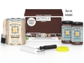 Retique It Wood'n Finish Kit in Red Mahogany with four large containers for multi-purpose wood finishing projects.
