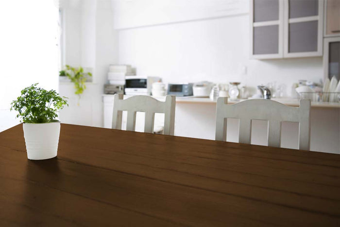 Retique It Multi-purpose Smooth Finish Kit (Large) in cherry for wood interior top coat, shown on a wooden tabletop.