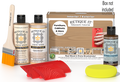 Retique It Wood'n Kit in Pickled Oak finish with wooden box, designed for multi-purpose wood finishing and restoration.