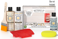 Retique It Wood'n Finish Kit in White Wash, multi-purpose wood finishing kit with applicator tools and white wash stain.