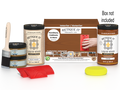 Large Cedar Wood'n Finish Kit by Retique It for multi-purpose wood finishing, includes tools and supplies for easy application.