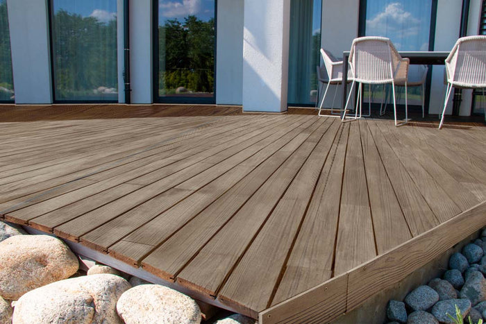 Retique It Multi-purpose Wood'n Kit in Weathered Wood finish, featuring textured interior top coat for wood decking and surfaces.