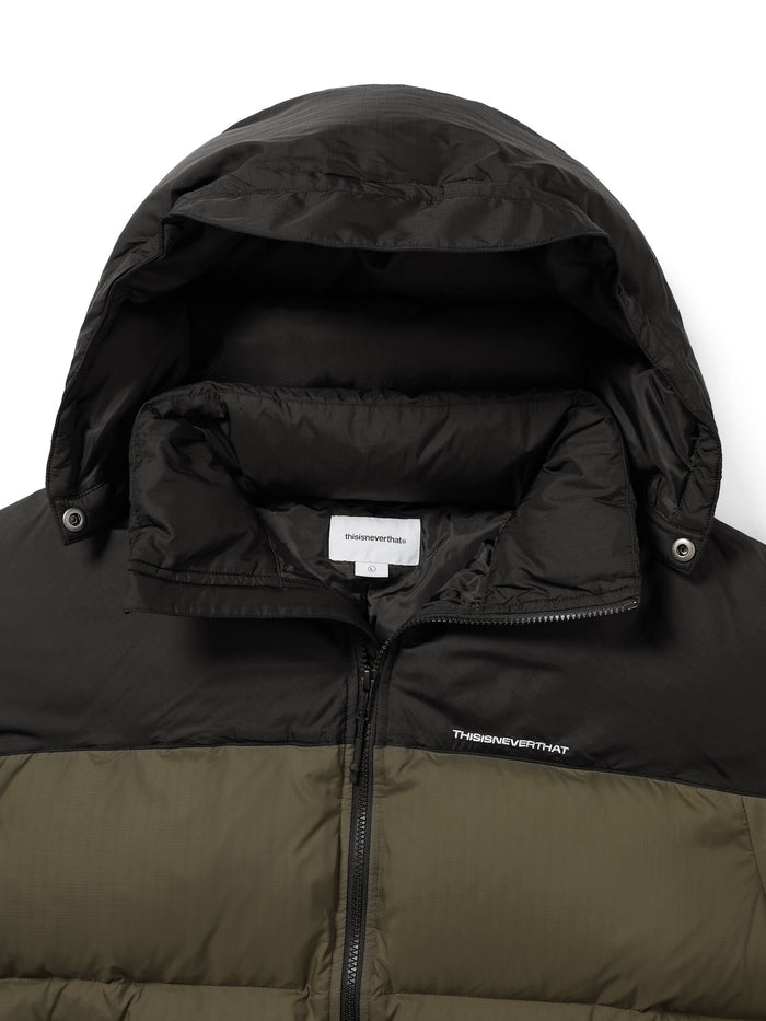 Multi-Ripstop Down Puffer Jacket