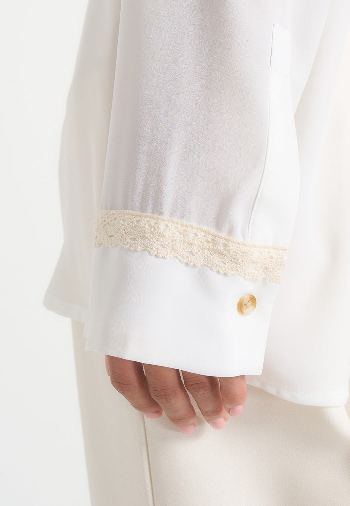 mya-crochet-detail-georgette-shirt-off-white