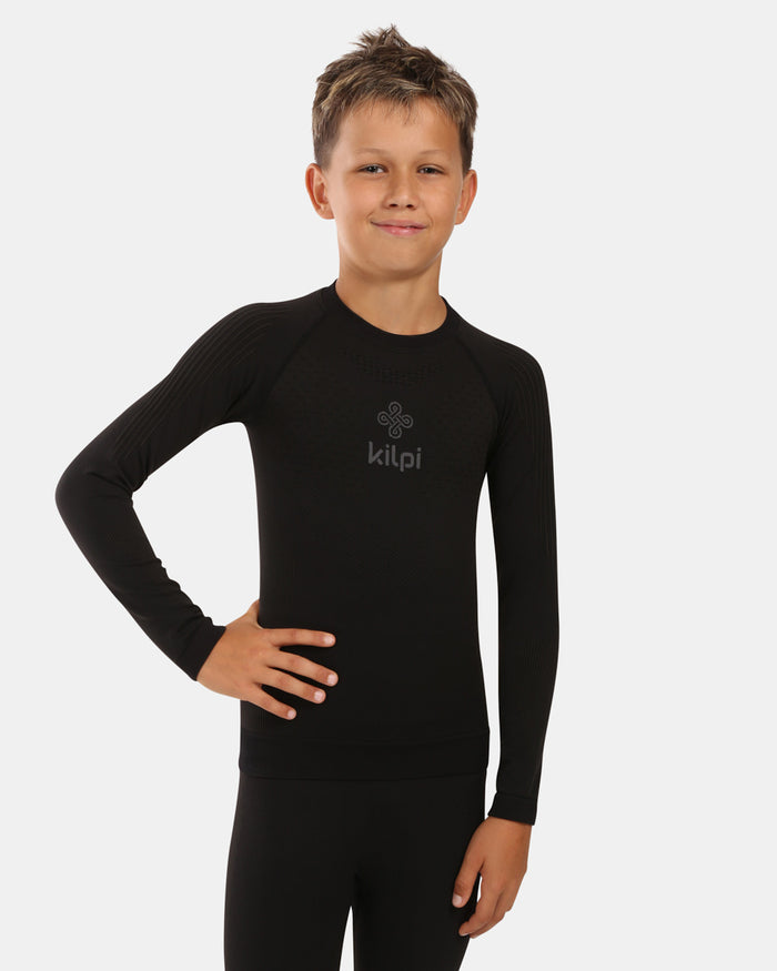 Nahtloses Thermo-Langarm-T-Shirt für Jungen Kilpi NATHAN-JB