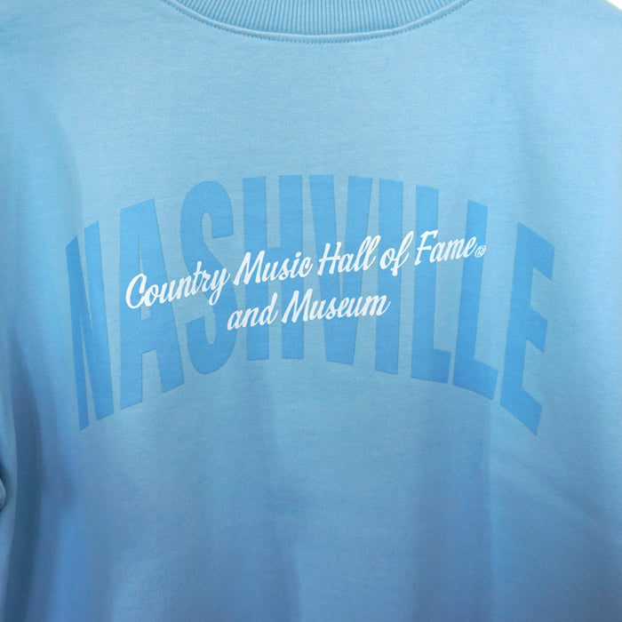 Nashville Light Blue Mock Neck