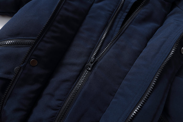 Navy WinterCrest Coat