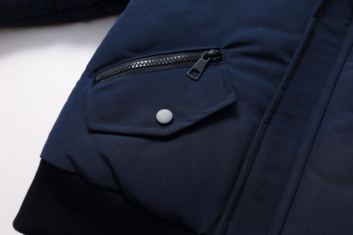 Navy WinterCrest Coat