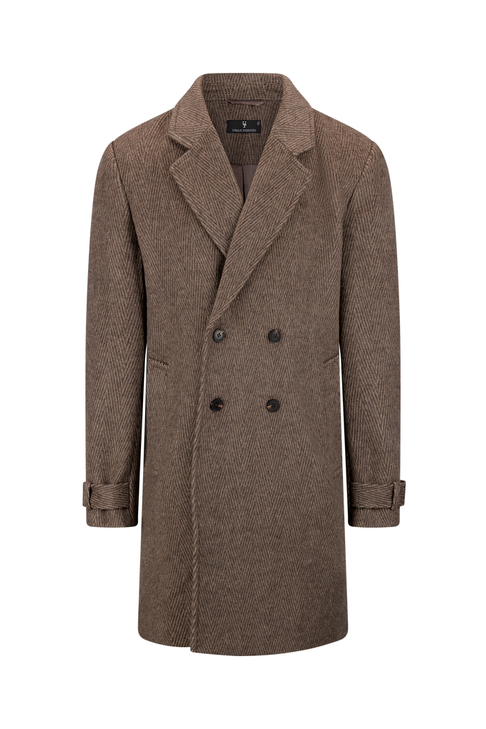 Urban Pioneers Male Nello Wool Coat COAT BROWN