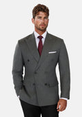 Nevada Grey Pinstripe Waverly Jacket - SARTORO