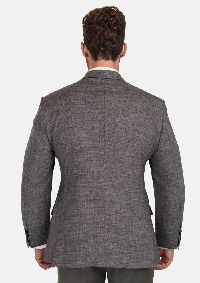Nickel Grey Bamboo Ellis Jacket - SARTORO