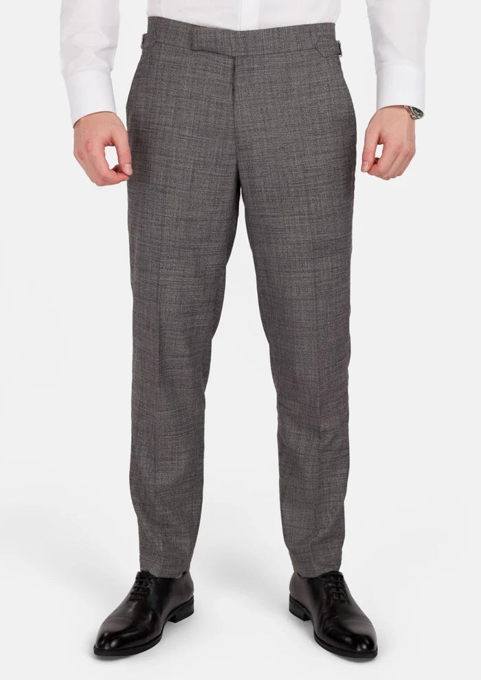 Nickel Grey Bamboo Pants - SARTORO