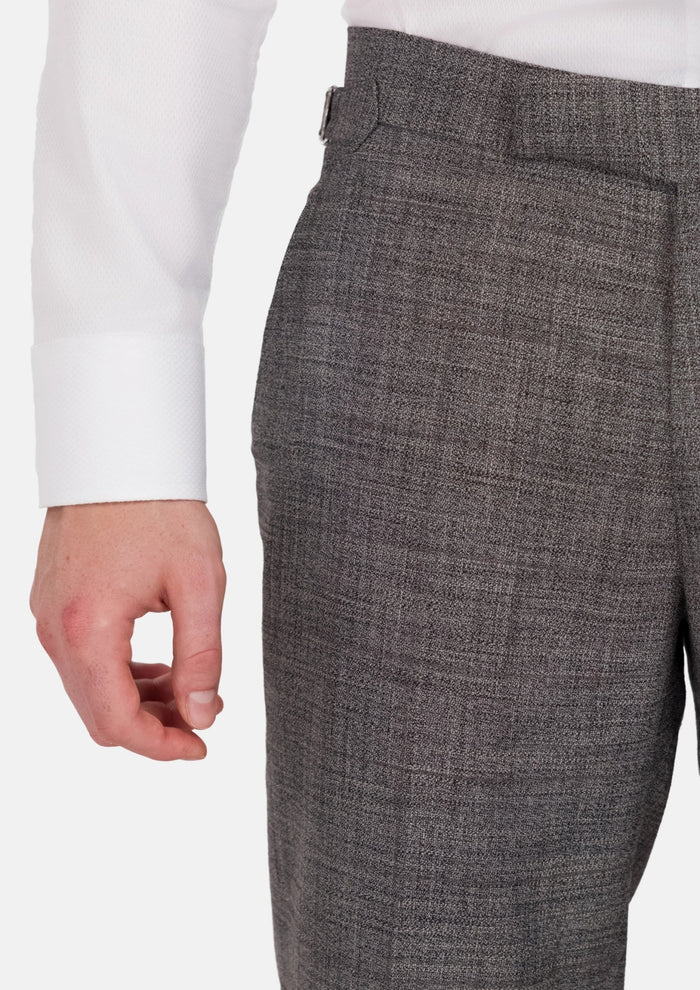 Nickel Grey Bamboo Pants - SARTORO
