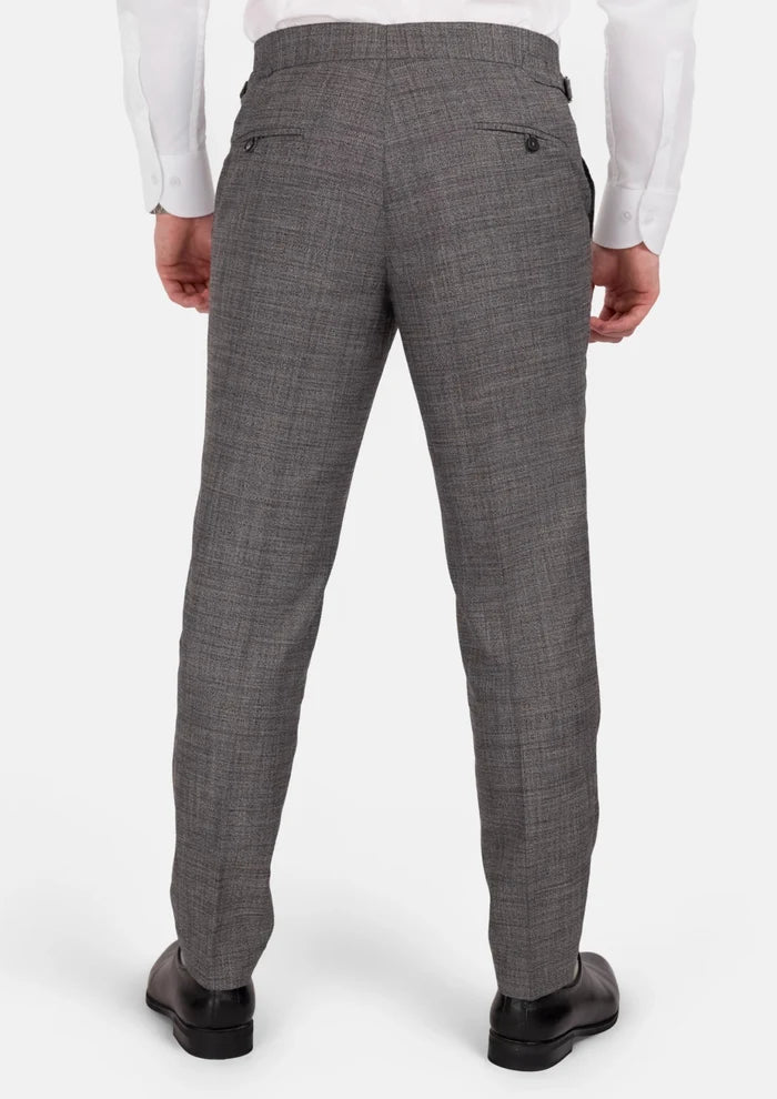 Nickel Grey Bamboo Pants - SARTORO