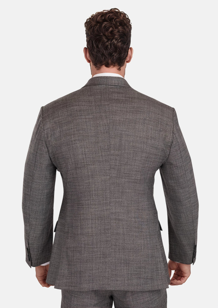 Nickel Grey Bamboo Ellis Suit - SARTORO
