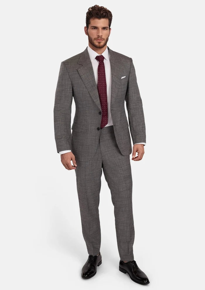 Nickel Grey Bamboo Ellis Suit - SARTORO