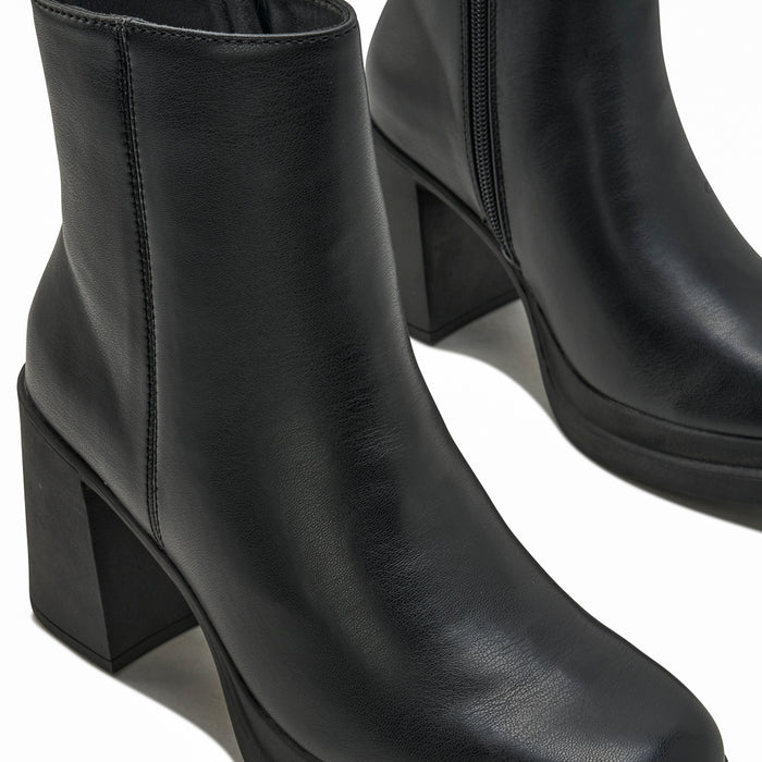 119818-01-NIKKI-05-NIKKI-Women's Fashion Light Boots-Yellow-Yellow Shoes