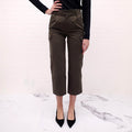 NILI LOTAN GREEN CARGO PANTS - SIZE 00