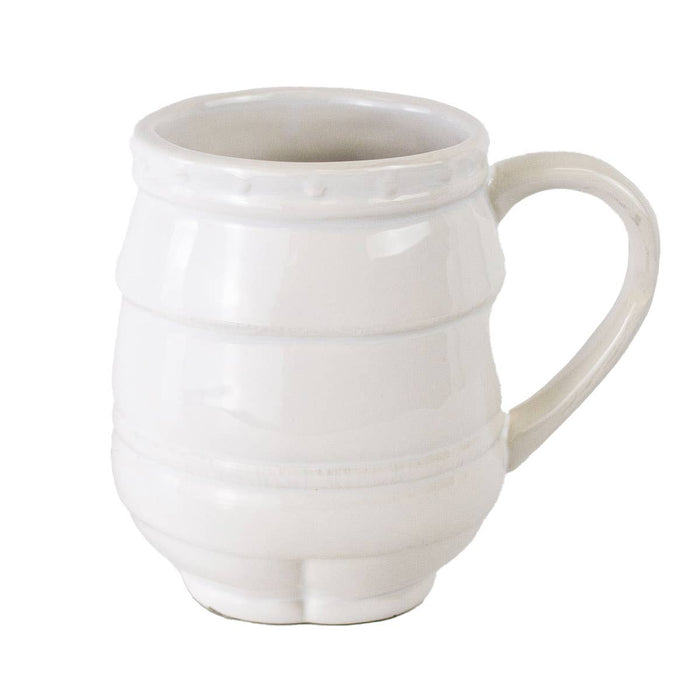 Nutcracker Shaped Coffee Mug   White   18oz.