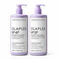 OLAPLEX No.4P & No.5P Blonde Enhancer Purple Shampoo and Conditioner Litre Duo
