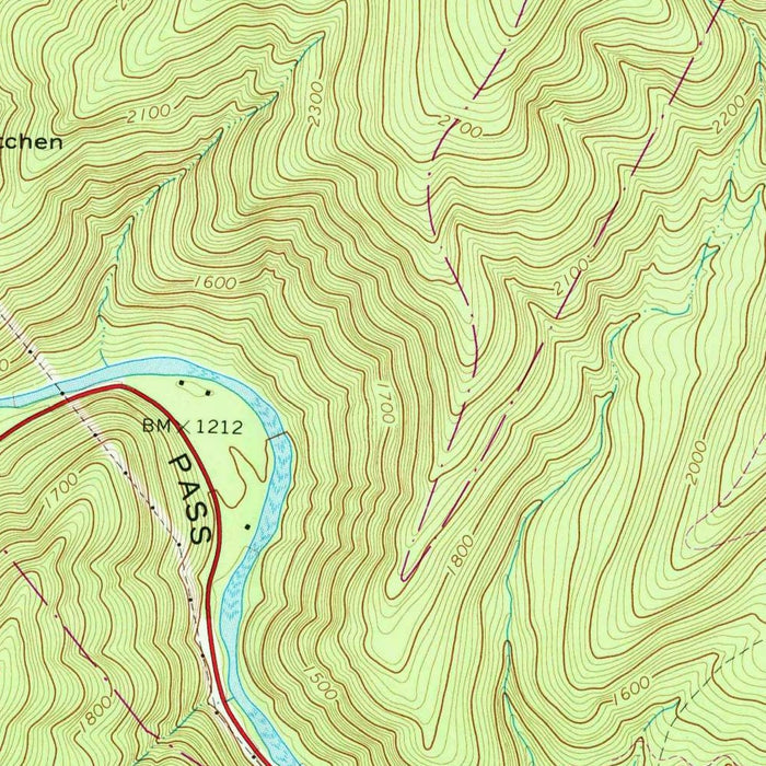 Old Map of Fredericksburg, Virginia by USGS, 1967 – Rappahannock River, Spotsylvania County & Lake Anna