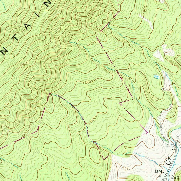 Old Map of Fredericksburg, Virginia by USGS, 1967 – Rappahannock River, Spotsylvania County & Lake Anna