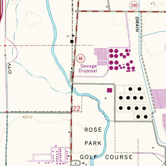 Old Map of Salt Lake City, Utah by USGS, 1963 – Great Salt Lake & Wasatch Mountains