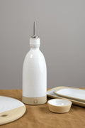 Farmhouse Pottery Home Kitchen Serving Olive Oil Bottle Stoneware / 15 fl oz