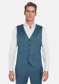 Olympic Blue Performance Stretch Vest - SARTORO