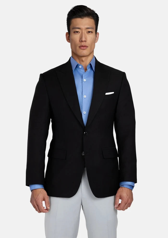 Onyx Black Bryant Jacket - SARTORO