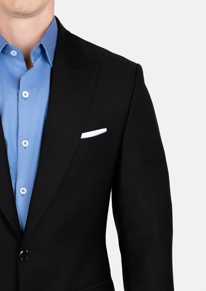 Onyx Black Bryant Jacket - SARTORO