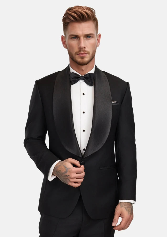 Onyx Black Monroe Tuxedo - SARTORO