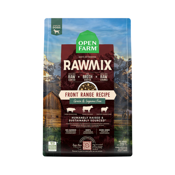 Open Farm Rawmix GF Range Recipe Dry Dog Food