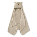 Organic Cotton Toddler Hooded Bear Towel: Bear Towel / Toddler Towel 50" x 26"
