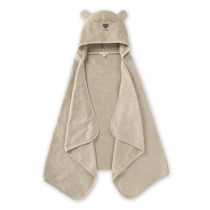 Organic Cotton Toddler Hooded Bear Towel: Bear Towel / Toddler Towel 50" x 26"