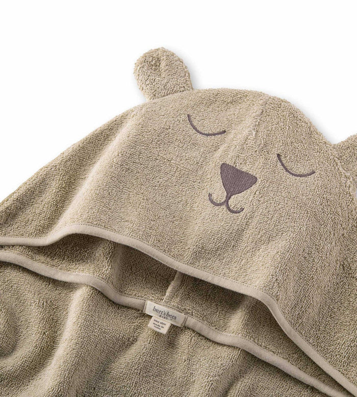 Organic Cotton Toddler Hooded Bear Towel: Bear Towel / Toddler Towel 50" x 26"
