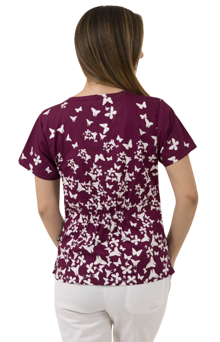OUT Filipina Mujer Lakhanii Estampada Mod.3454 Butterfly Wine