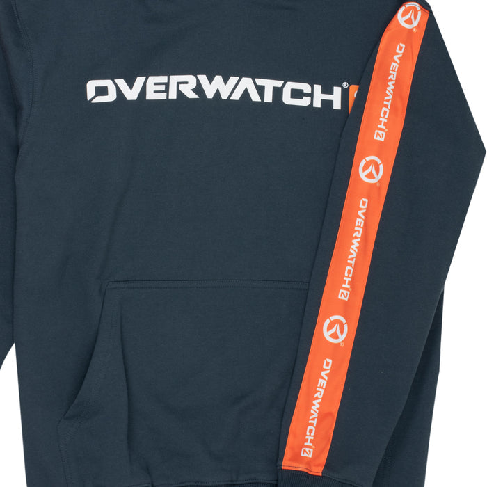 Overwatch 2 Heroic Grey Hoodie - Close Up View of Sleeve