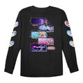 Overwatch Dokiwatch Black Long Sleeve T-Shirt - Front View