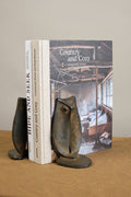 Tadahiro Baba Home Objects Owl Bookends Iron / 6.75" H