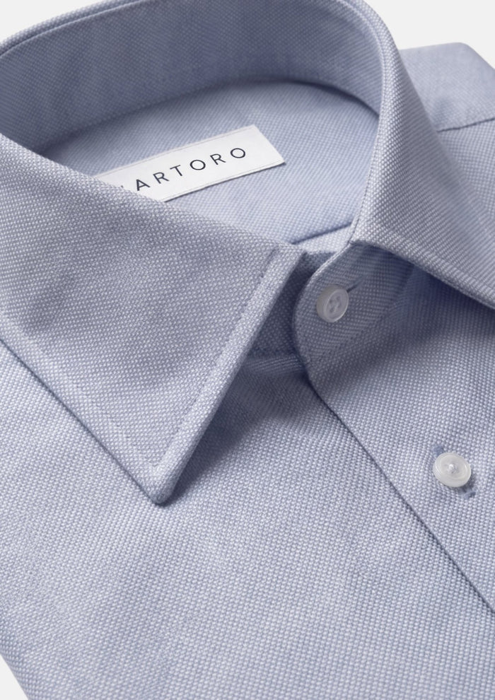 Oxford Moon Gray Shirt - SARTORO