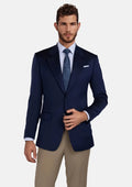 Oxford Navy Ellis Jacket - SARTORO