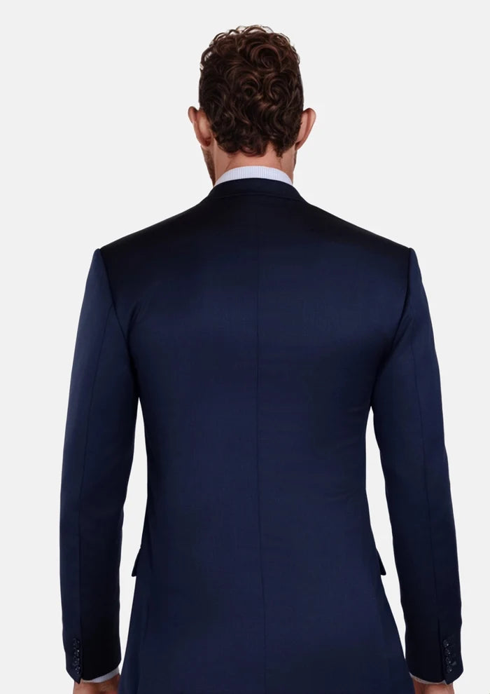 Oxford Navy Ellis Jacket - SARTORO