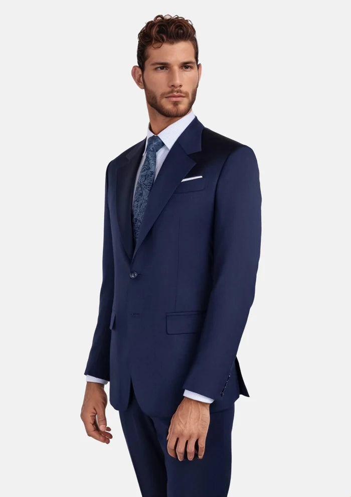 Oxford Navy Ellis Suit - SARTORO