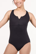 Paladia Crisscross Back Black Leotard