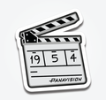PANAVISION CLAPPERBOARD STICKER